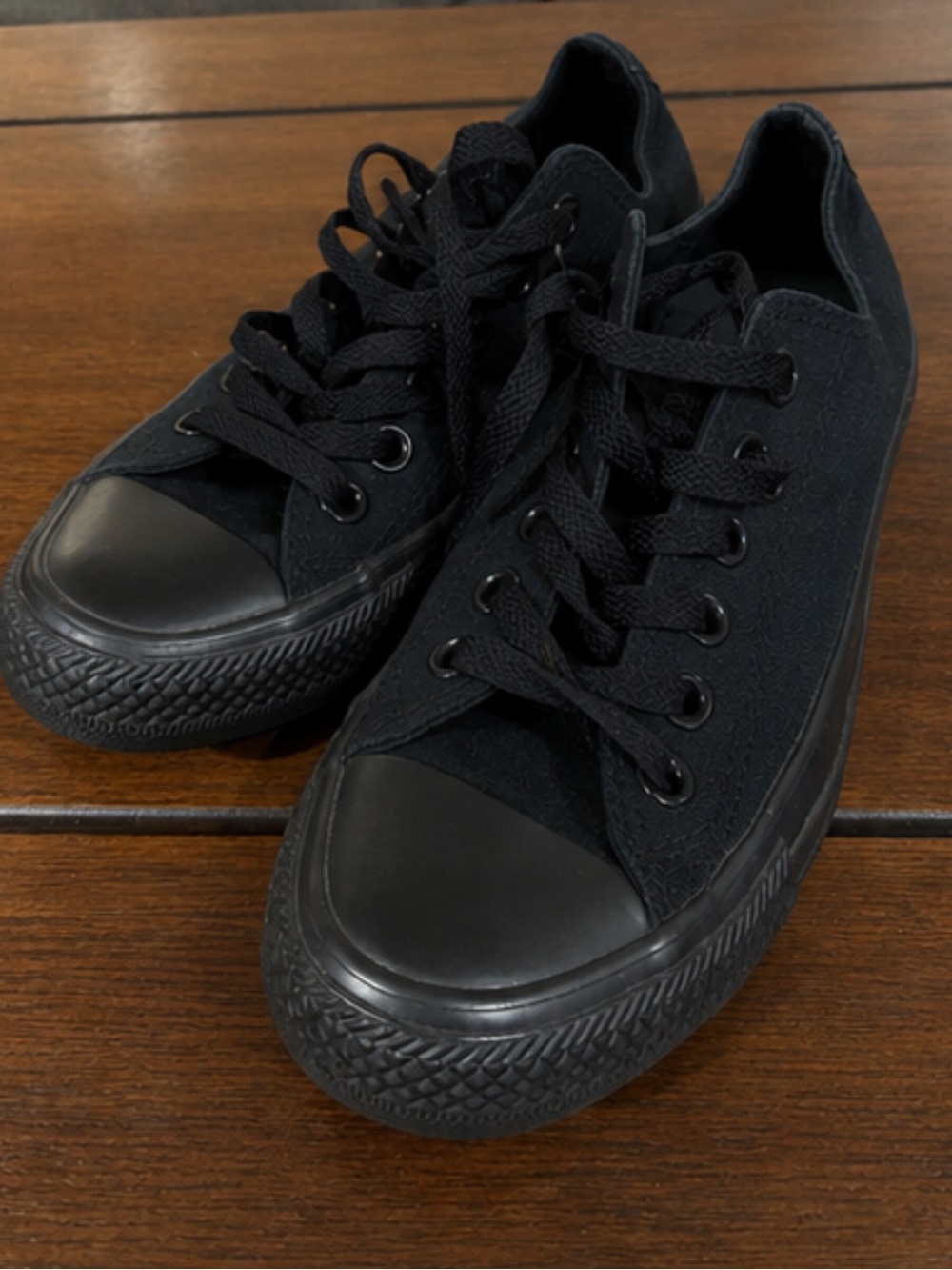 Converse black 6.5 woman’s - Picture 2 of 4